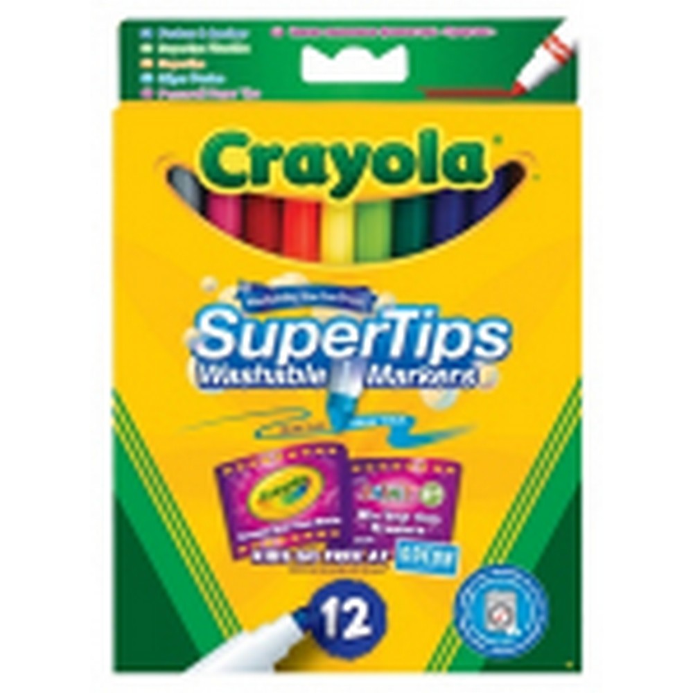 Pack i 12 färger fiber mini kids Crayola